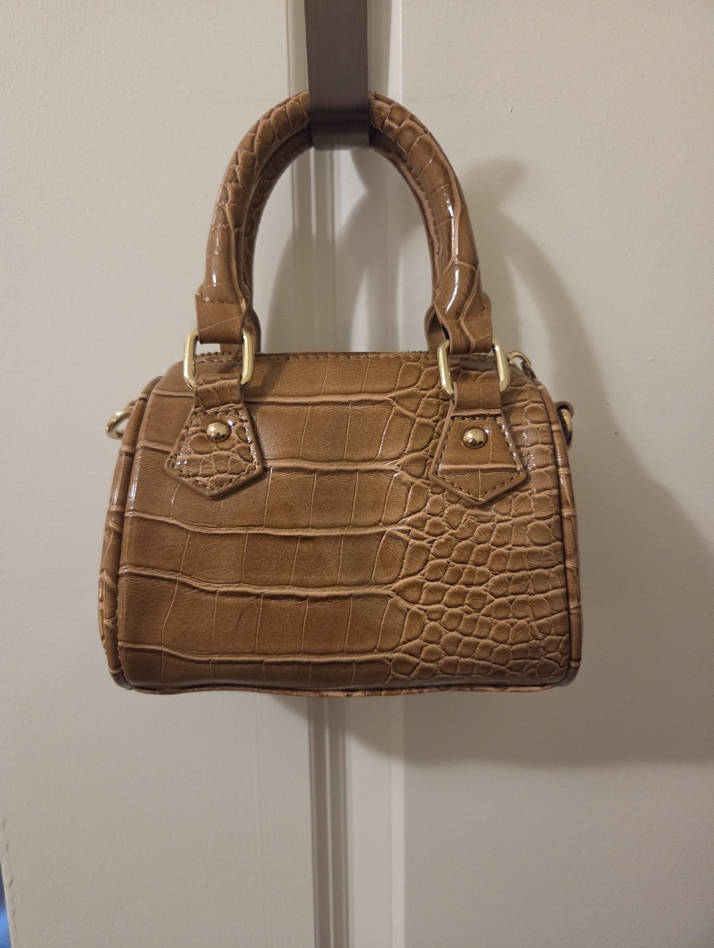Forever 21 Mock Croc mini Satchel Bag